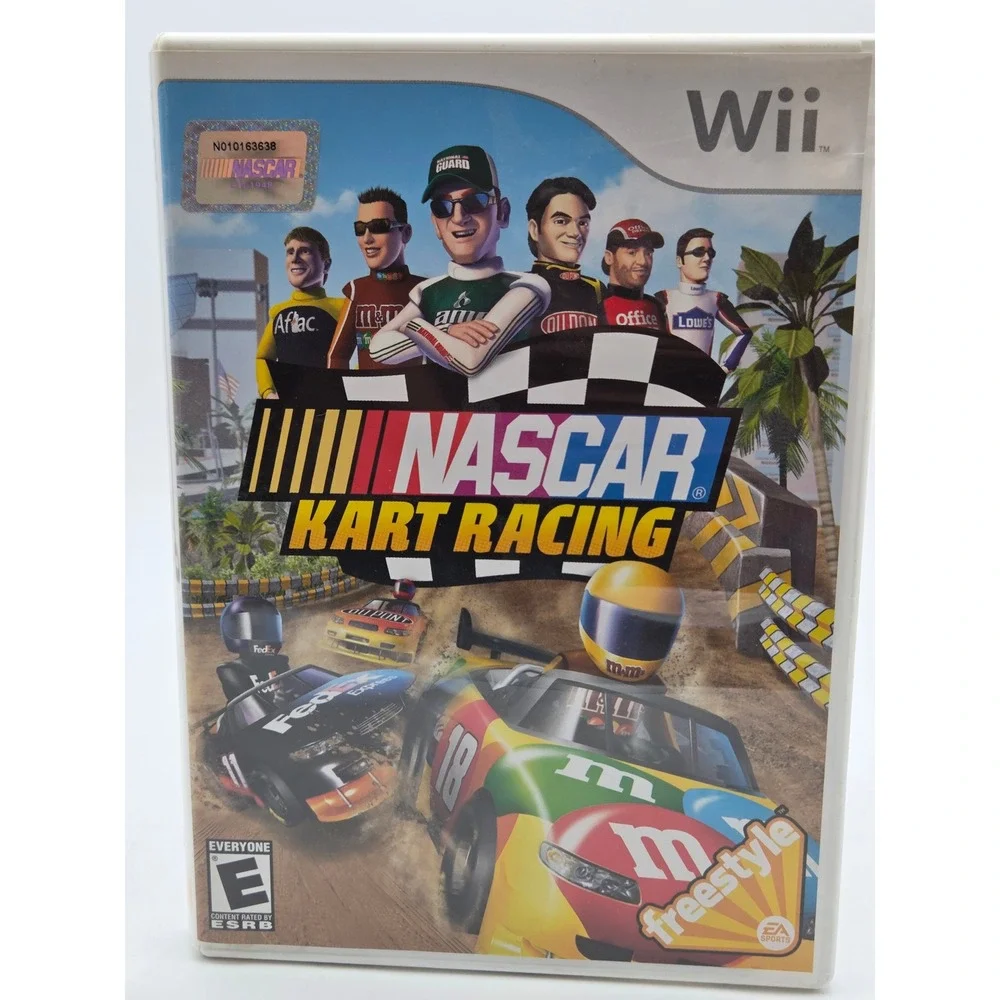 NASCAR Kart Racing Nintendo Wii EA Sports CIB Complete with Manual